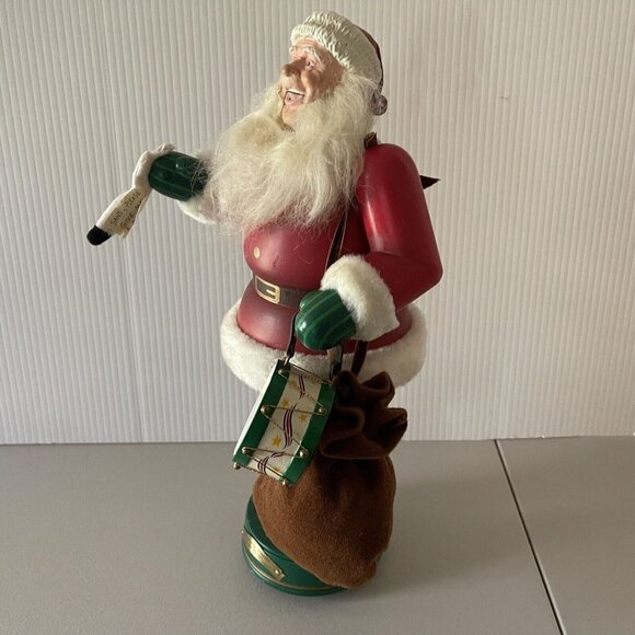 Nutcracker Kurt Adler Norman Rockwell Santa A Drum For Tommy Limited Edition Vtg - Picture 12 of 16